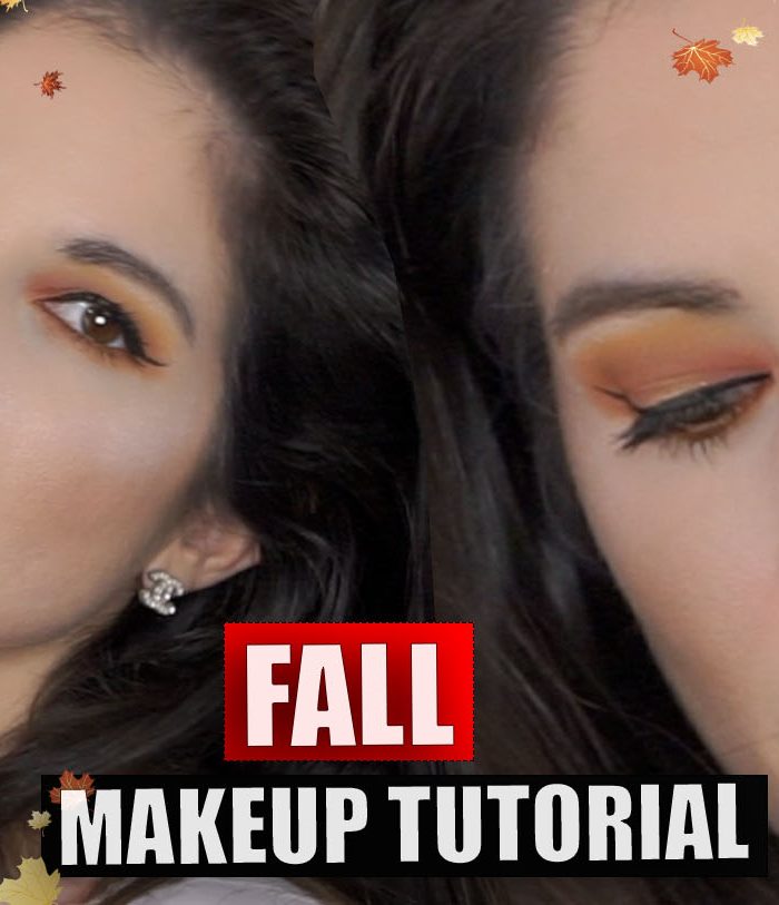 Fall Makeup Tutorial! Orange eye look using the Jaclyn Hill and Modern Renaissance Palettes!