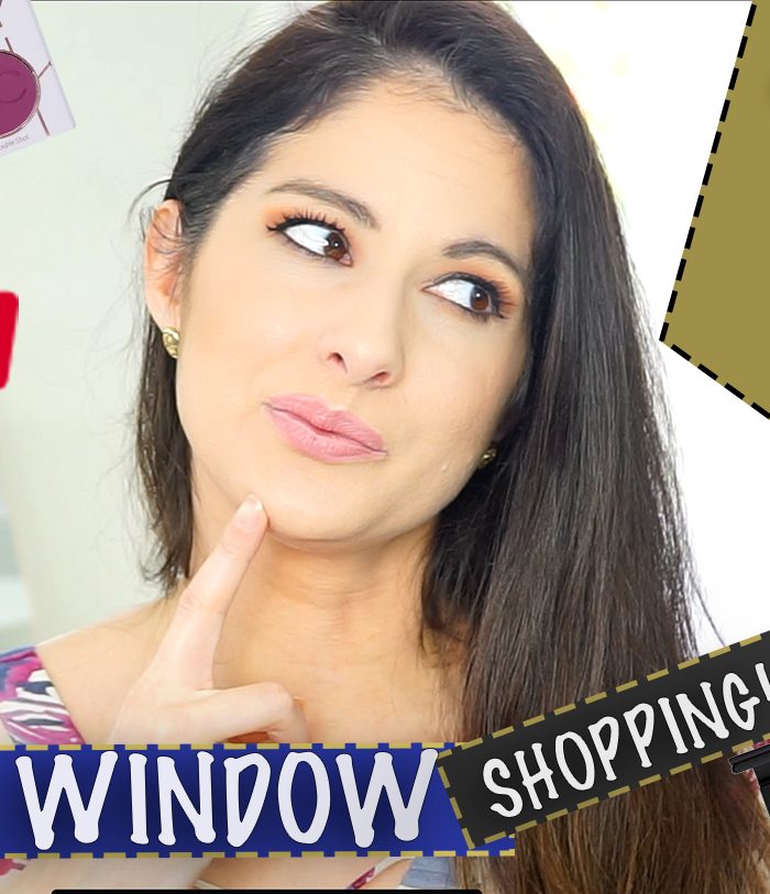 VIRTUAL WINDOW SHOPPING MAKEUP! COLOURPOP LUX LIPSTICK, DOMINIQUE COSMETICS LATTE PALETTE AND MORE