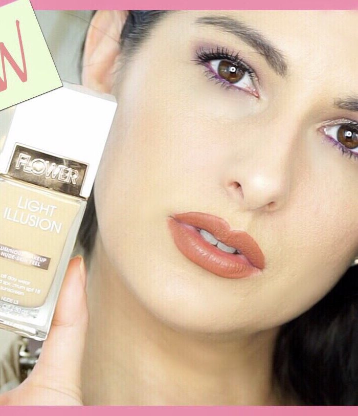 NEW FLOWER BEAUTY LIGHT ILLUSION FOUNDATION | REVIEW | WEAR TEST | THE BEST DRUGSTORE FOUNDATION?