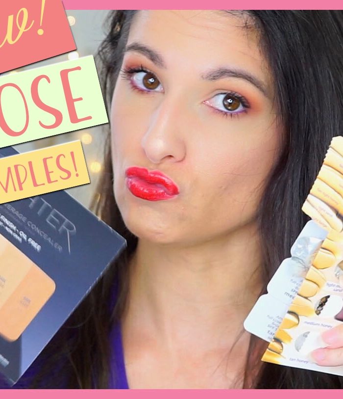 FULL FACE USING SAMPLE SIZE MAKEUP | TARTE AMAZONIAN CLAY | PARK AVENUE PRINCESS