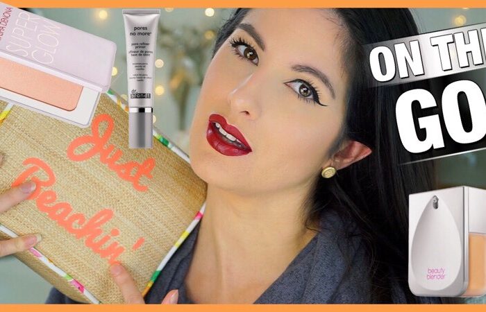 MAKEUP IN THE CAR, WHAT DID I TAKE? | MAKEUP ESSENTIALS