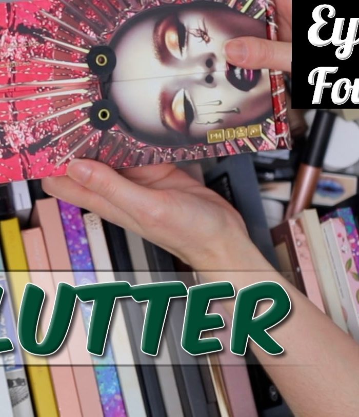 DECLUTTER! Time to Declutter my Eyeshadow Palettes, Foundations and Face Palettes!