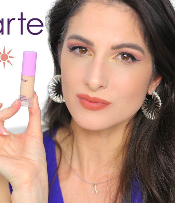 New Tarte Babassu Foundcealer skincare foundation | Try on and Review | Skincare Foundation