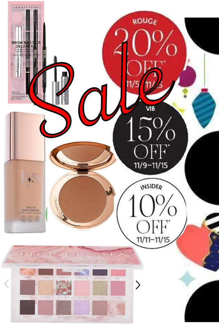 10 ADD TO CART Makeup Must haves Sephora Holiday savings Event