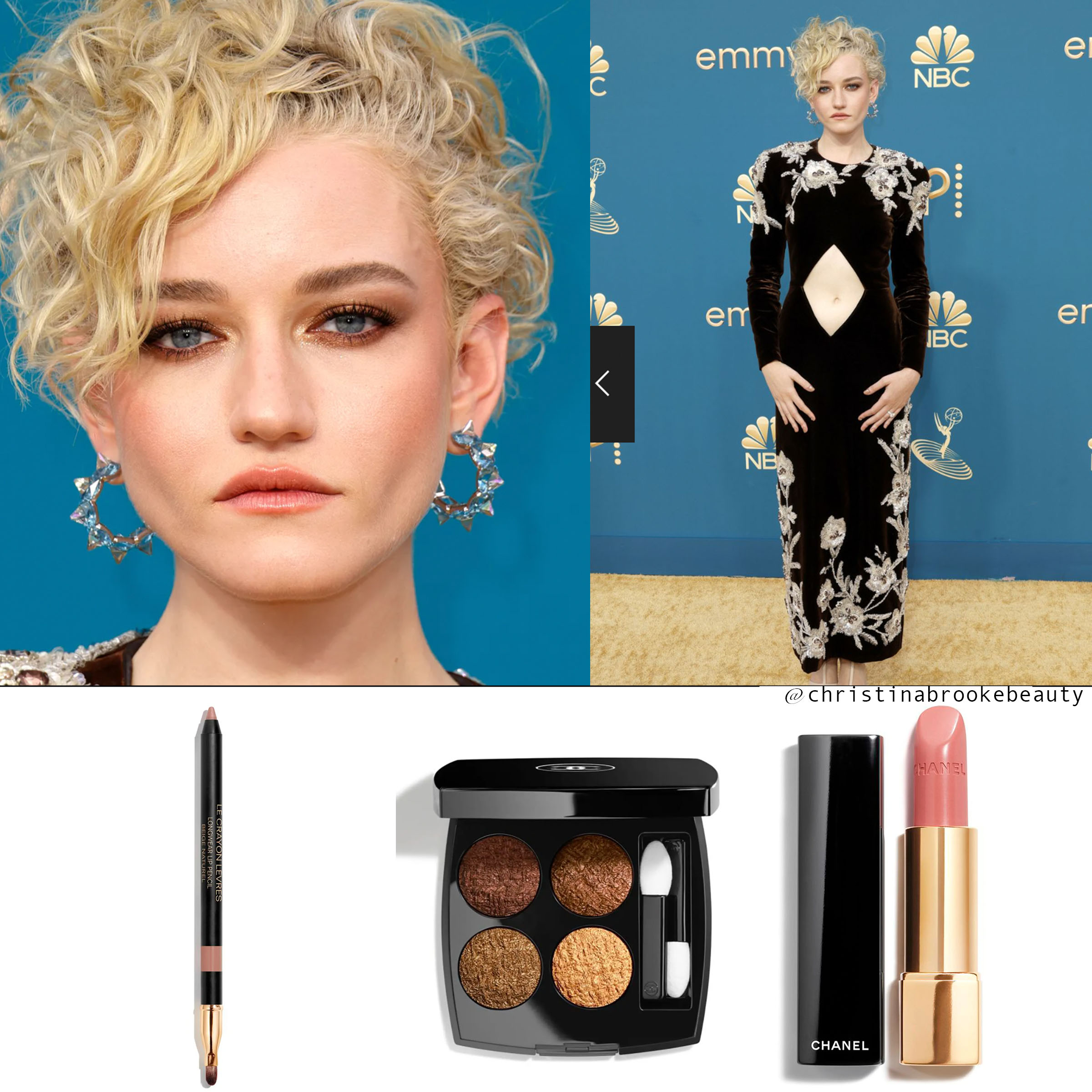 Exact Makeup used at the 2022 Emmys - Christina Brooke Beauty & Fashion